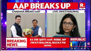 LIVE: Swati Maliwal Alleges 'Kejriwal Is Known For Corruption,' Calls Him 'Traitor' As She Quits AAP