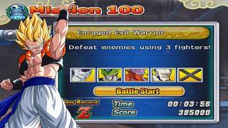 【TAS】Enraged Evil Warrior | Mission 100 (57) | DBZ: Budokai Tenkaichi 3