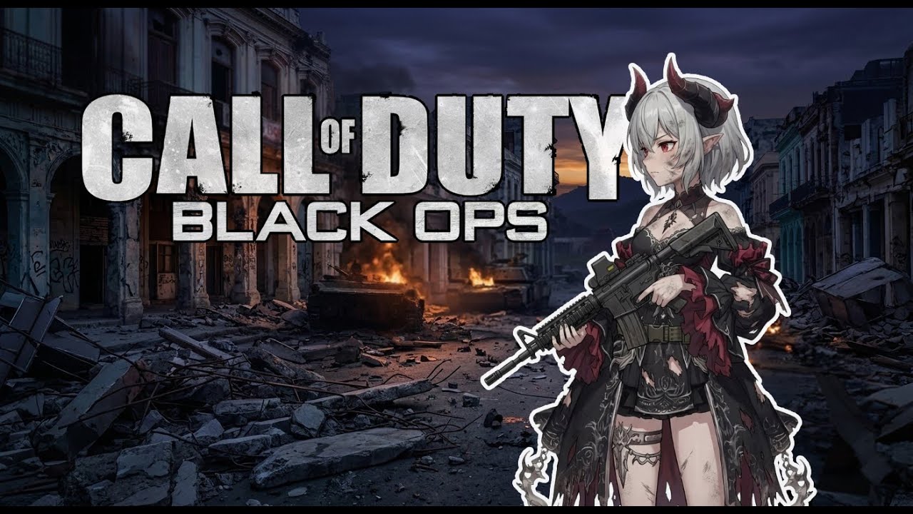 🔴 Demon VTuber Plays Black Ops | Things Might Get Violent 😈