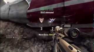 Black Ops 2 Sick Sniper 2 Piece GWK! (BO2 Final Killcam)