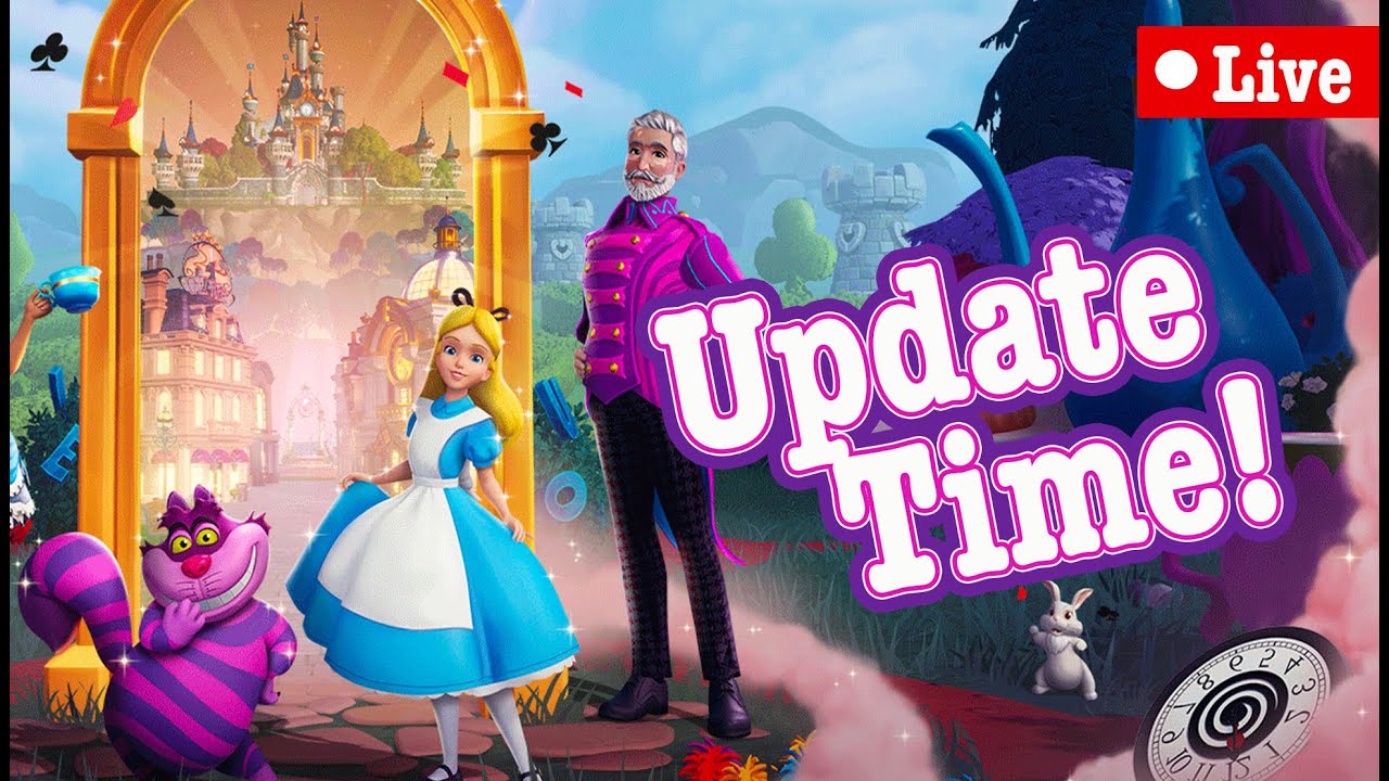 DDV Update Time! Alice in Wonderland Whimsy on steam deck | Disney Dreamlight Valley