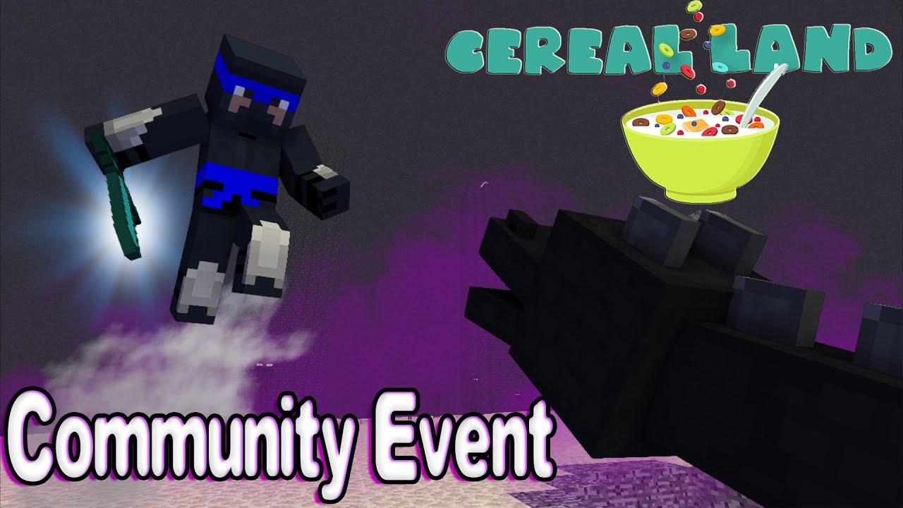 Minecraft / CerealLand Server / Community Event! - YouTube
