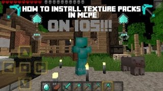 HOW TO INSTALL TEXTURE PACKS IN MINECRAFT POCKET EDITION!! screenshot 5