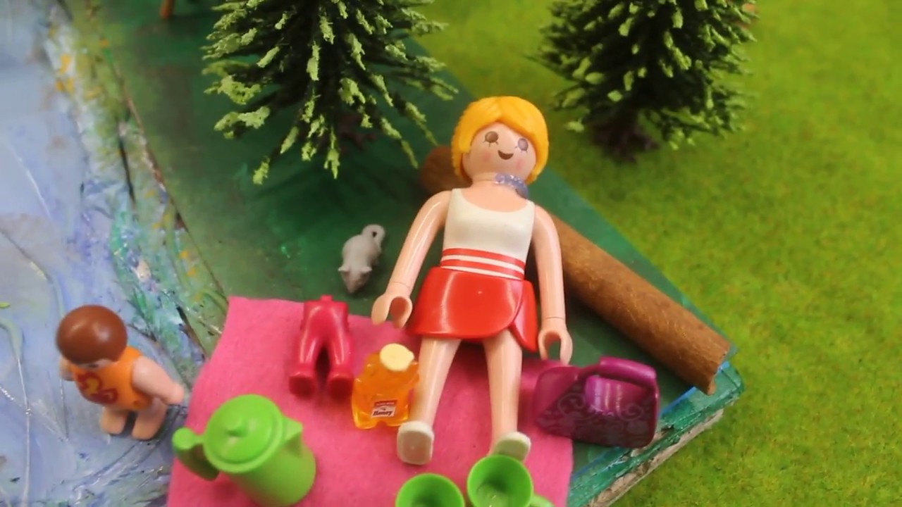 Fluss basteln | Pimp my Playmobil