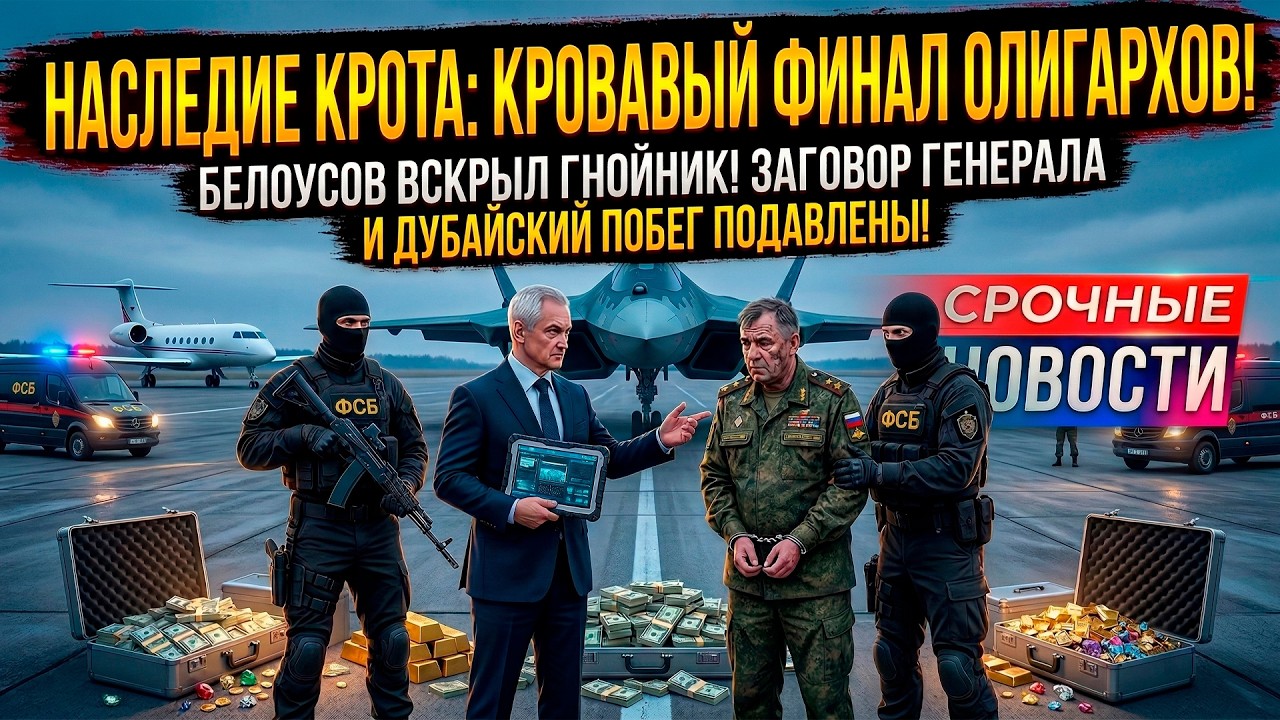 НАСЛЕДИЕ КРОТА: Провал великого побега! Почему Су-57 не дали олигархам уйти в Дубай?