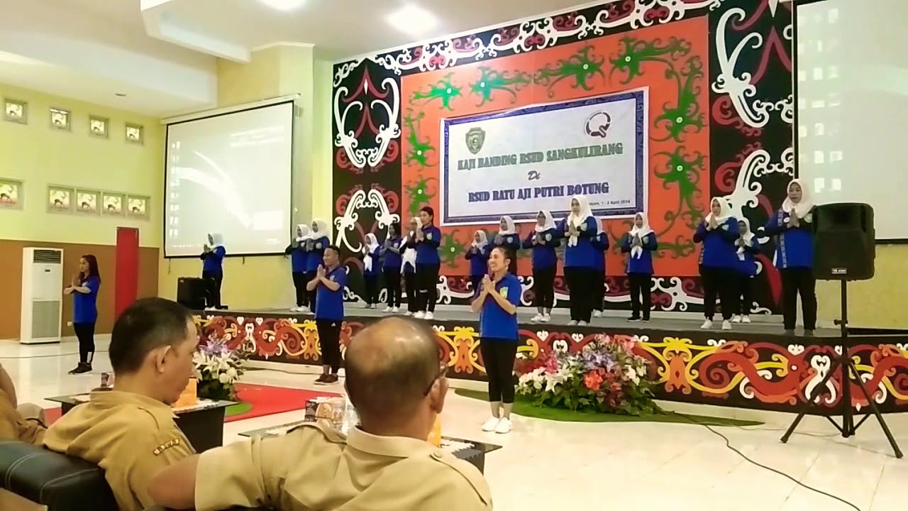 Senam cuci tangan ala RSUD RAPB ( Ratu Aji Putri Botung ) Kab.Penajam Paser Utara