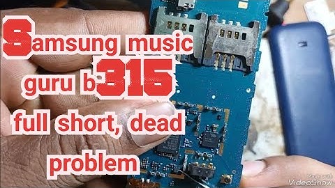 Samsung music guru b315 full short, dead problem solution #technical #mobile #