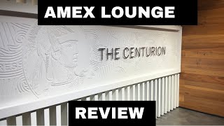 AMERICAN EXPRESS CENTURION LOUNGE DFW AIRPORT