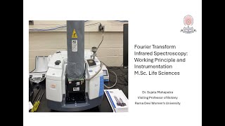 Fourier Transform Infrared Spectroscopy: Working Principal and Instrumentation