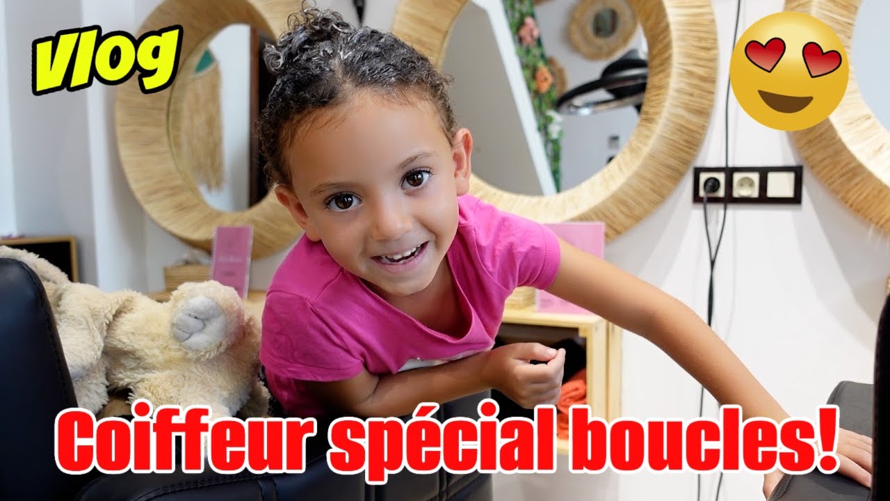 VLOG - COIFFEUR entre FILLES spécial BOUCLES - PAPA est EN FRANCE !