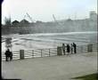 A new barge hits the Cumberland River in Nashville