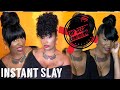 4 Instant Slays in 5 mins / Under $10 / Drawstring PonytAils/  sensationnel and Outre