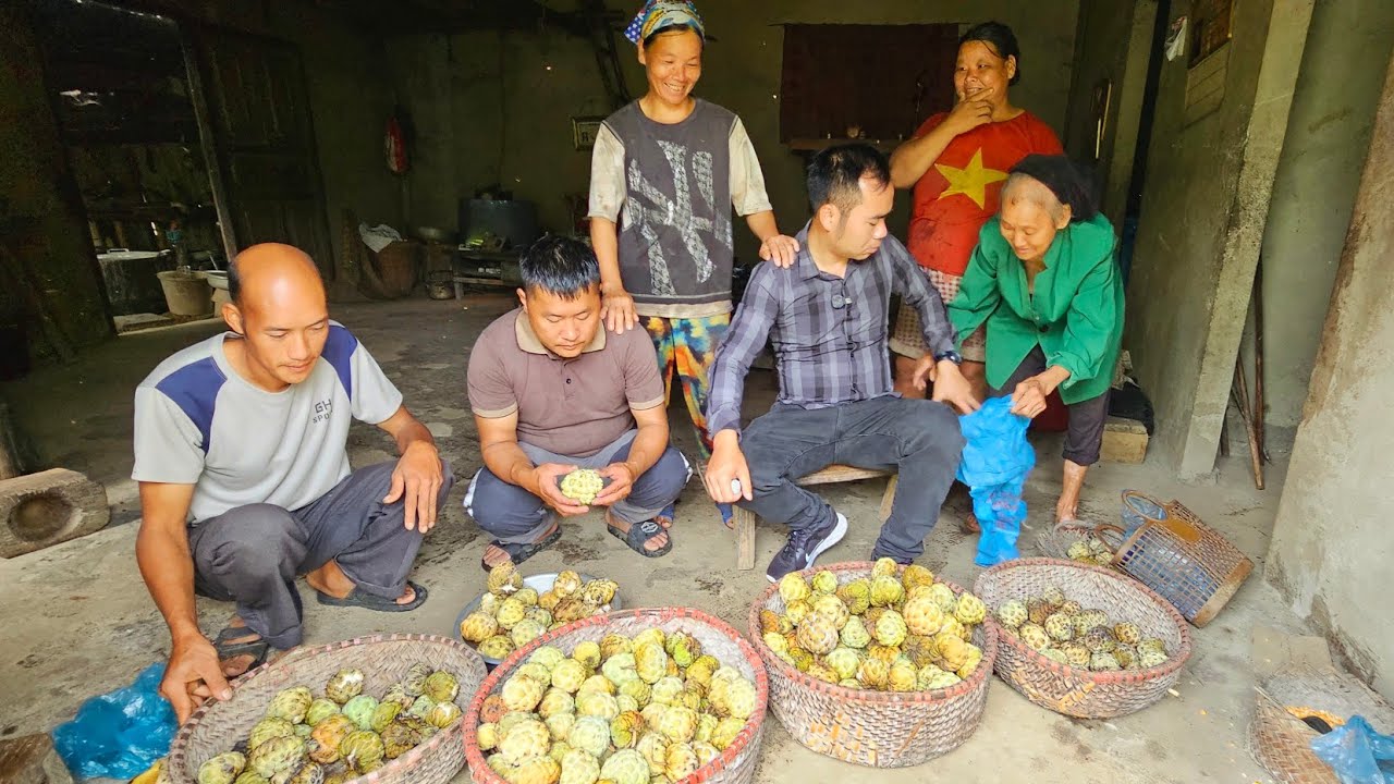 Giải phóng toàn bộ số Na ế của 2 mẹ con đơ đơ ven đường vui như tết. Nguyễn Tất Thắng