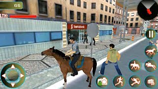 Police Horse Criminal Chase 3D - Android Gameplay FHD screenshot 3