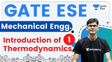 7:00 PM - GATE ESE 2021 | Mechanical Engg by Vishal Sir | Thermodynamics(Introduction)