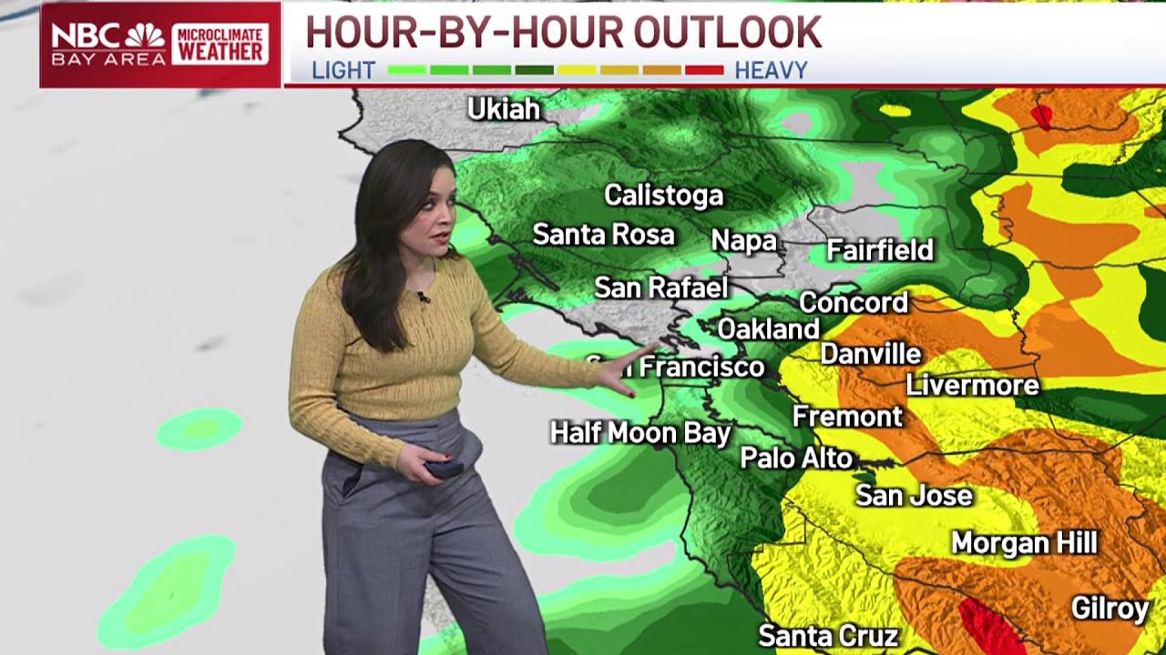 Bay Area storm: Latest forecast and what to expect - YouTube