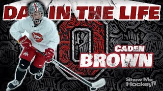 A Day in the Life | Ohio State Buckeyes Hockey Caden Brown 4k