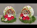 Birds Nest | DIY Home Decoration | Hut Showpiece From Threads | Birds House For Christmas Decoration