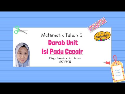 Tahun 5 Darab Isi Padu Cecair Youtube
