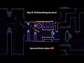 Day 9 of Decorating my level "Flow" #geometrydash #gd #leveldesign #gaming