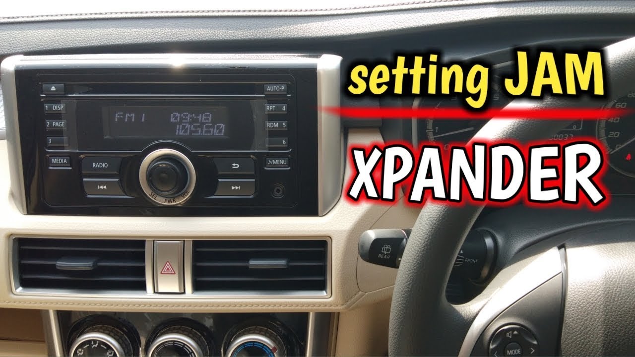 Setting JAM XPander,Mudah dan Cepat