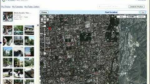Picasa Web Albums: Mapping Locations