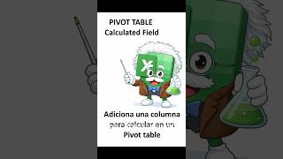 Campo calculado para pivot #excel #exceltips #pivot