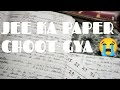 How I Missed My JEE Mains Exam| The Worst Day Of My Life