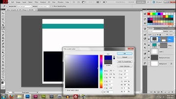 [TUTORIAL]How to Make Your own website in Photoshop and Dreamweaver [Episode 1 PART 1]