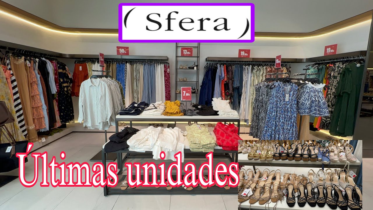 Sfera👈Tercera Rebajas -50%🤩Moda Verano 2025🌻Ropa de calidad/Sfera👈🏻Women's New Collection