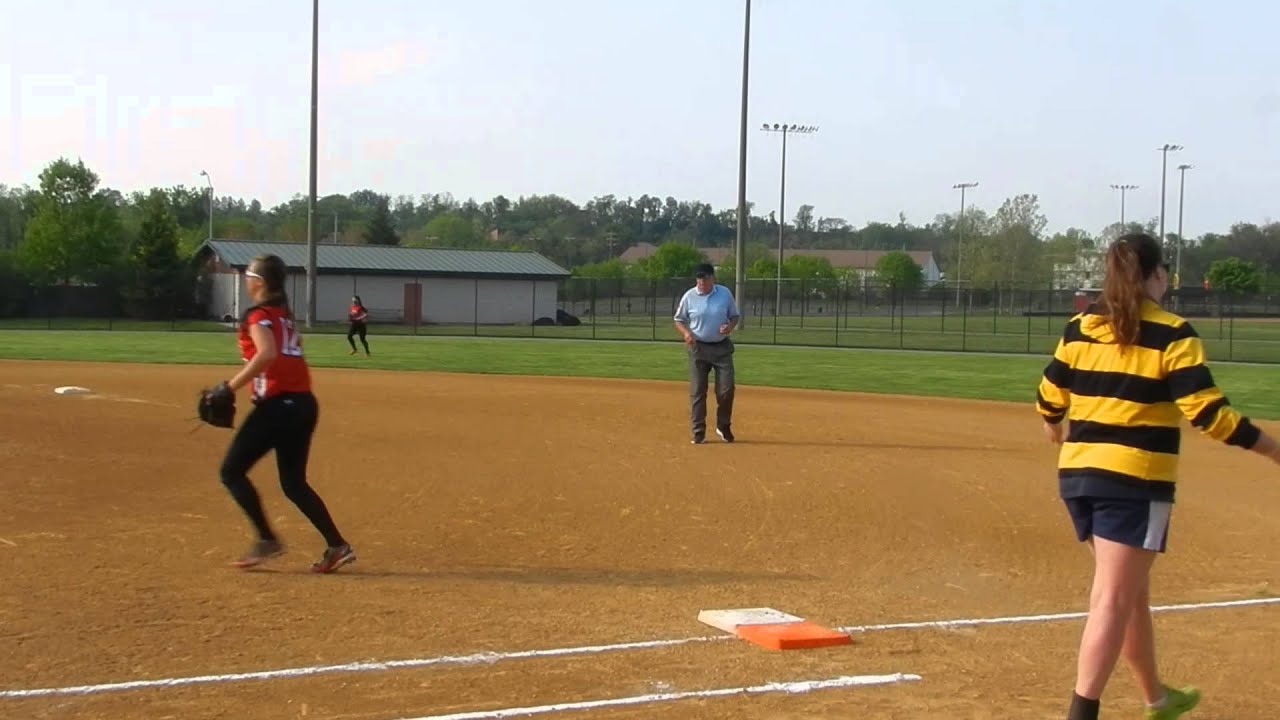 Allender putout North County/Severna Park softball Anne Arundel County ...