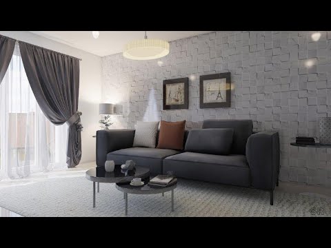 Beautiful 2 Bedroom Apartment Interior Design, Two Bedroom Flat