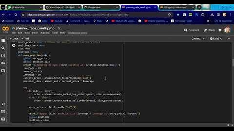 Bot | Crypto Trading Strategy with CCXT Library | Auto position close/open 