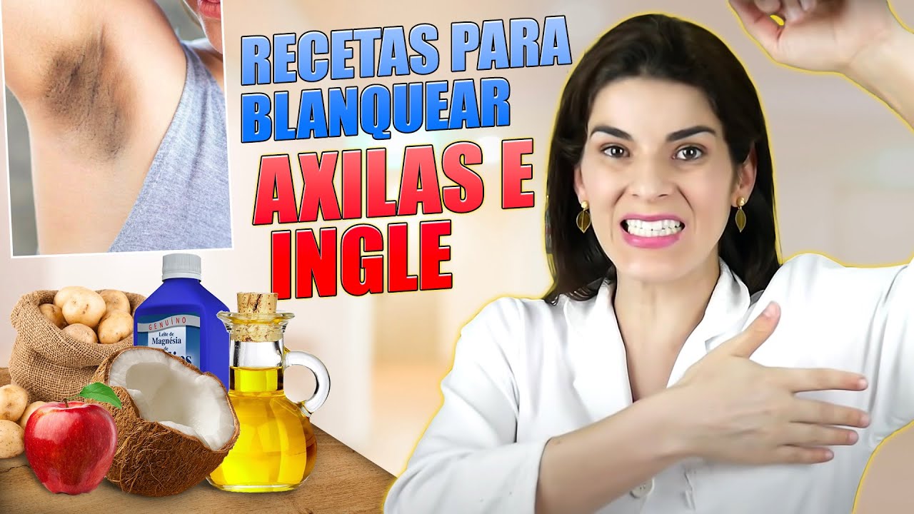 Aprenda Cómo Aclarar Axilas, Virillas, Rodillas, Cuello y Codos con esta Receta  Casera - YouTube