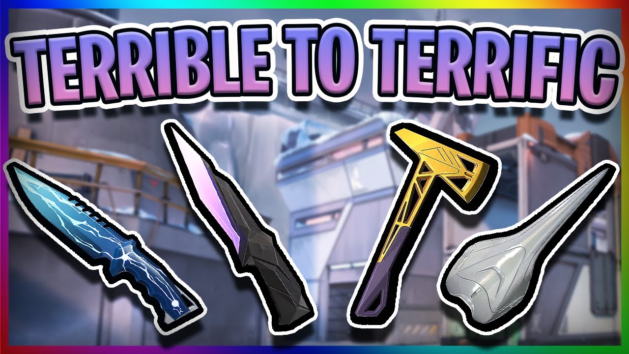 Ranking Every Valorant Knife Skin From Terrible To Terrific Ranking Every Valorant Knife Skin From Terrible To Terrific