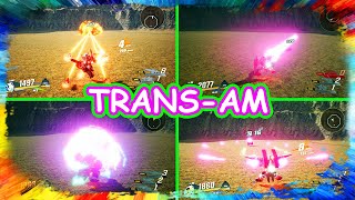 SD Gundam Battle Alliance All TRANS AM Power up Attack