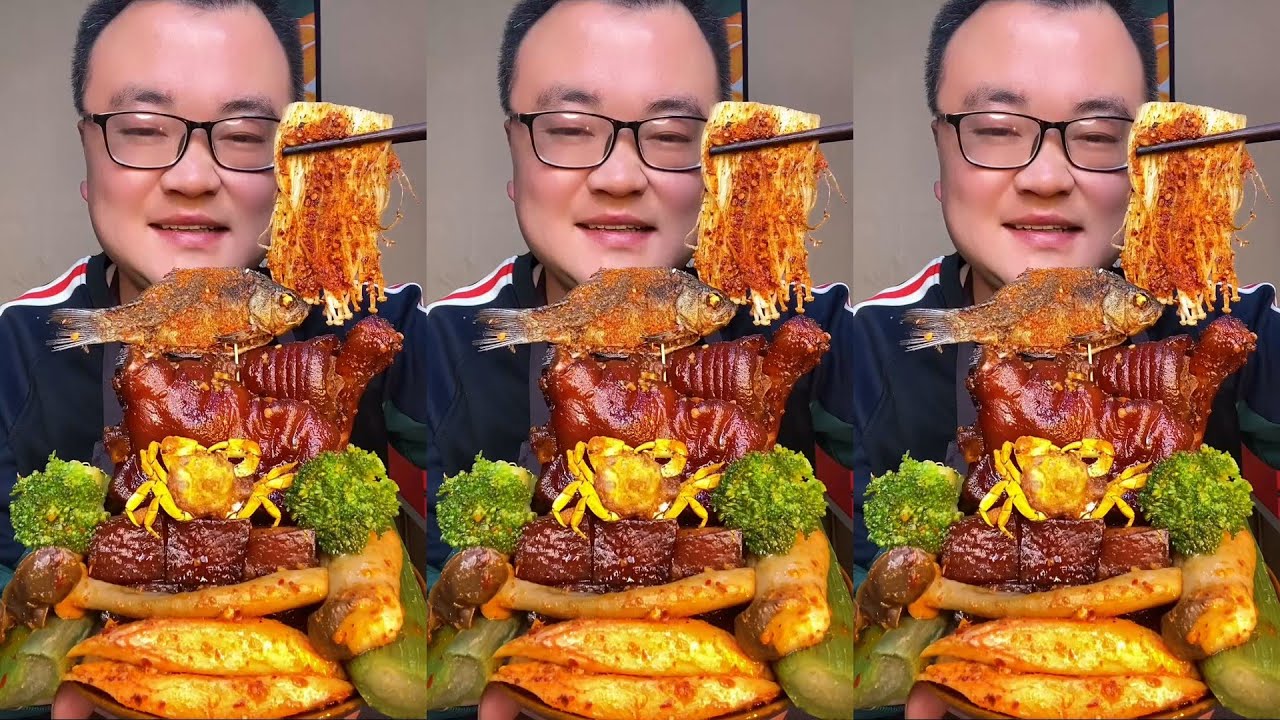 🔥 Spicy Feast Challenge! Whole Fish, Pork Belly & More – Can You Handle It? 🔥