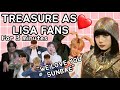 TREASURE BEING LISA STANS FOR 3 MINUTES STRAIGHT | lisa fanboys