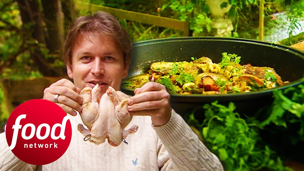 James Martin PanFries A Delicious Guinea Fowl With Mushrooms James
