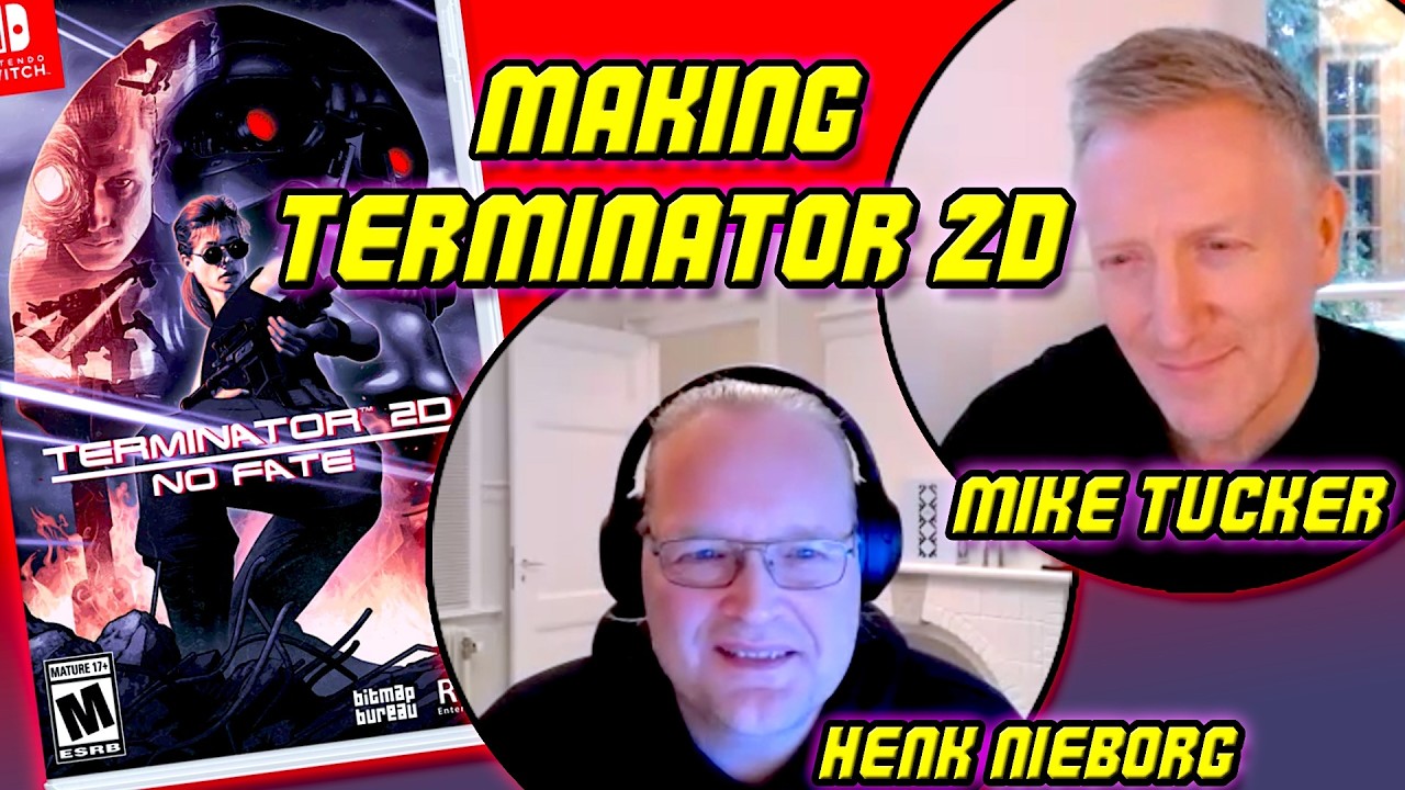 TERMINATOR 2D INTERVIEW! - Bitmap Bureau's MIKE TUCKER & HENK NIEBORG ...
