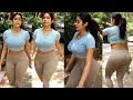 Baapre!! Baap 😮 Janhvi Kapoor Flaunts Her Huge Super $ex! Figure In Very Hot Tight Gym Outfit