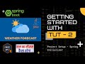 SpringBoot Weather Forecast Project Tutorial-2 | WebClient | SpringBoot In Hindi. #springboot #java