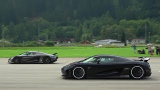 HYPERCAR DRAG RACE! - Regera, Agera, Chiron, Veyron, Huayra, Zonda, Senna, LaFerrari, 918 and more!