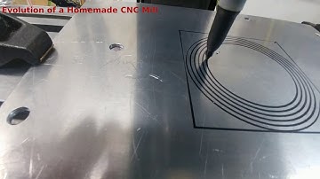Grizzly G0619 CNC Build - Drawing Spirals with a Sharpie
