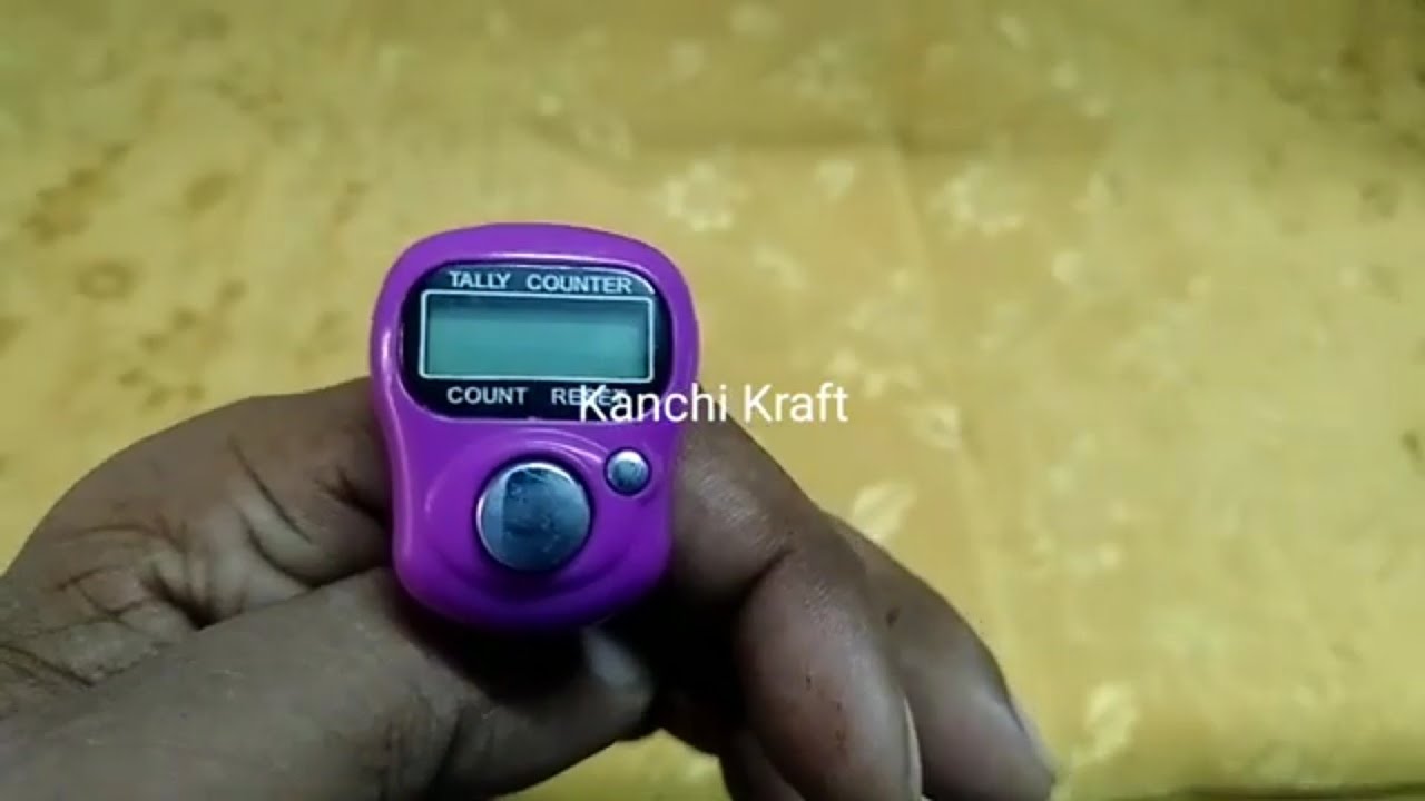 Finger Counter Tally Counter How To Use Finger Counter How To Use Tally 