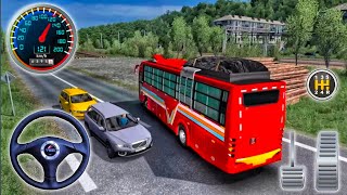 Speed Bus Traveling Simulator ! City Driver Bus Simulator Game - Android Gameplay screenshot 5