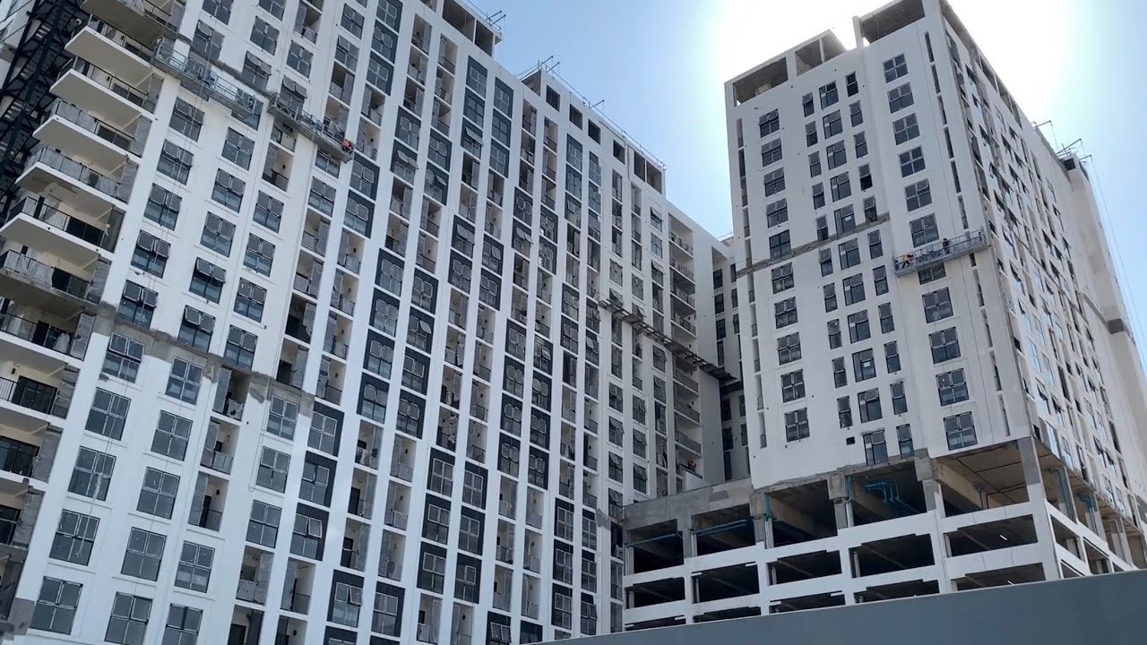 Cambodia Life, Video 149 New Building Condo, Phnom Penh Walking Tour