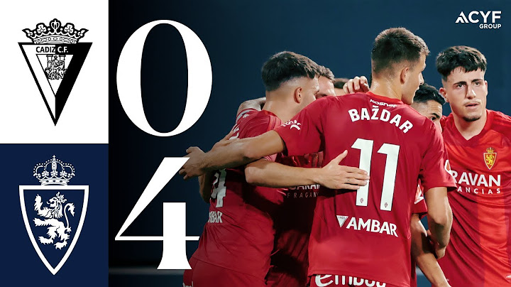 🔥🎥 Así fue la gran victoria contra el Cádiz (0-4) | Real Zaragoza