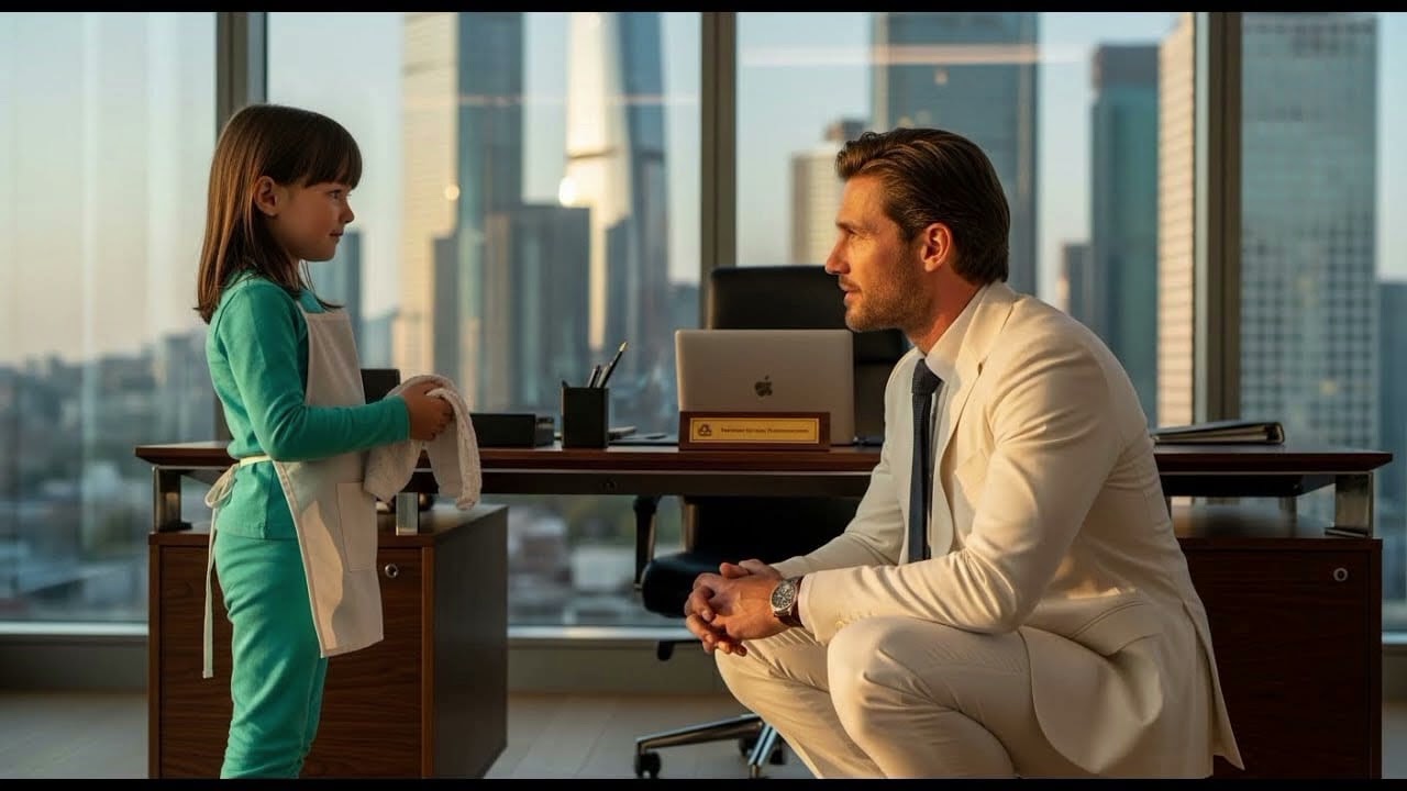 «Мама больна, я пришла вместо неё» — маленькая девочка в кабинете CEO шокировала всех