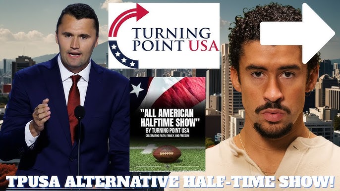 Turning Point USA announces alternative Super Bowl LX halftime show after Bad Bunny selection - YouTube